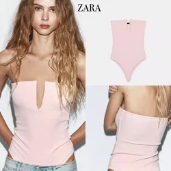 Zara body bandeau stretch rosa
