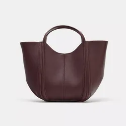 ZARA bolso city pespuntes
