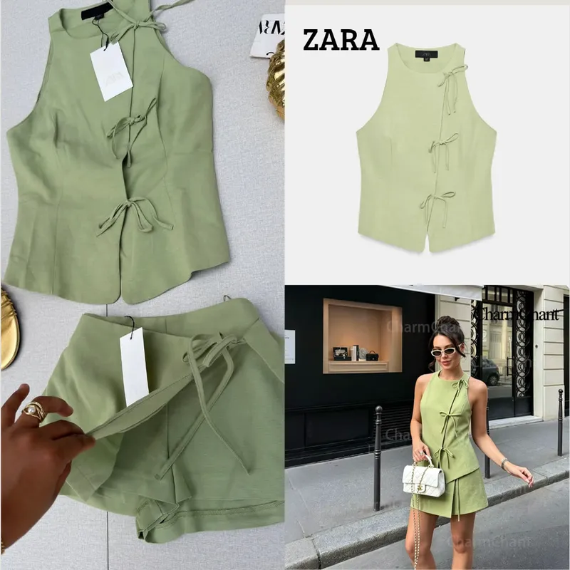 Zara Conjunto verde