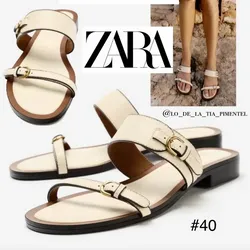 Zara sandalias detalles hebillas