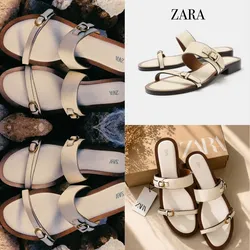 Zara sandalias detalles hebillas