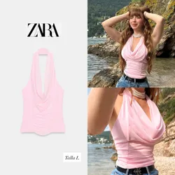 Zara top halter