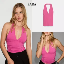 Zara top halter