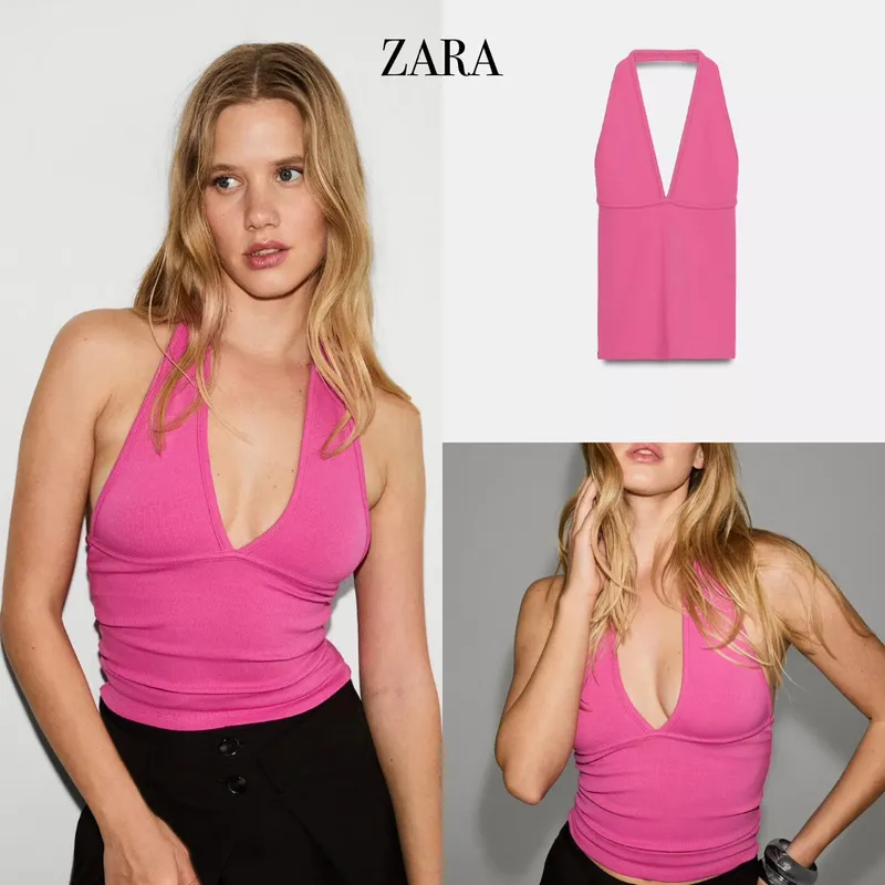 Zara top halter