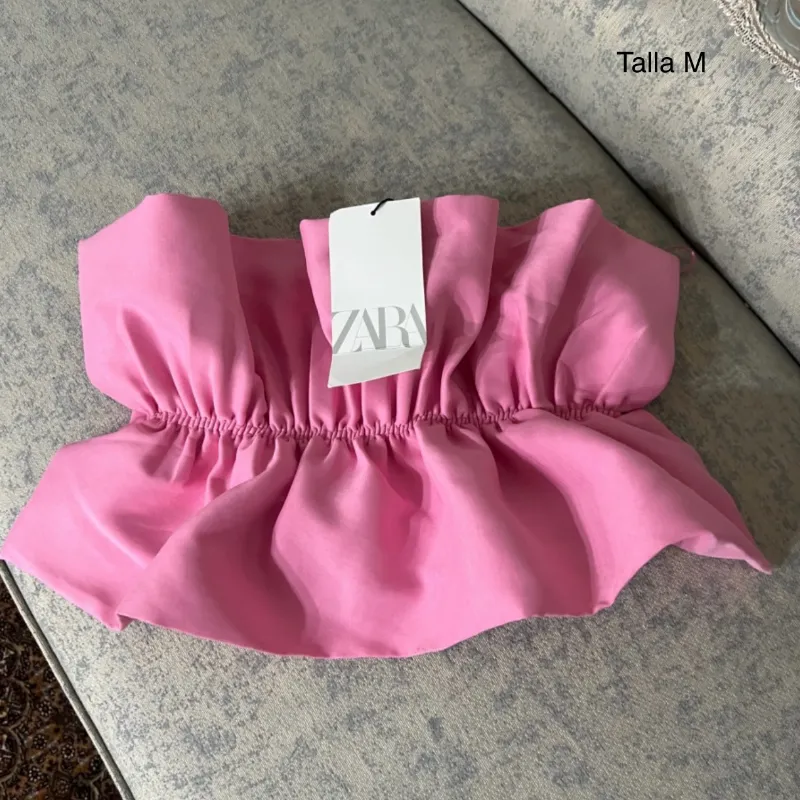 Zara top pink