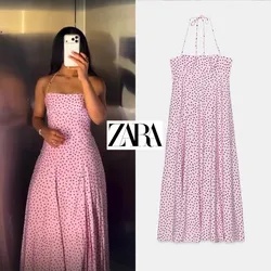 Zara vestido mido harlter lunares