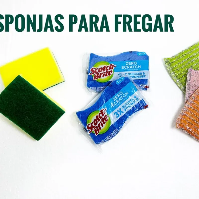 Esponjas para fregar 