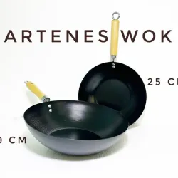 Sartenes wok 
