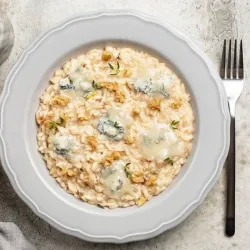 Risotto con Queso Azul