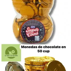 Moneda de chocolate