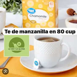 Te de manzanilla