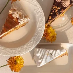 Cuña cake dulce leche