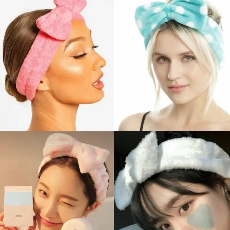 Hermosas diademas para maquillaje y skincare 