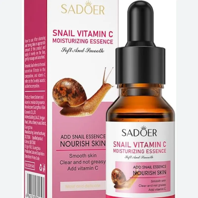 Serum facial de baba de caracol 🐌 