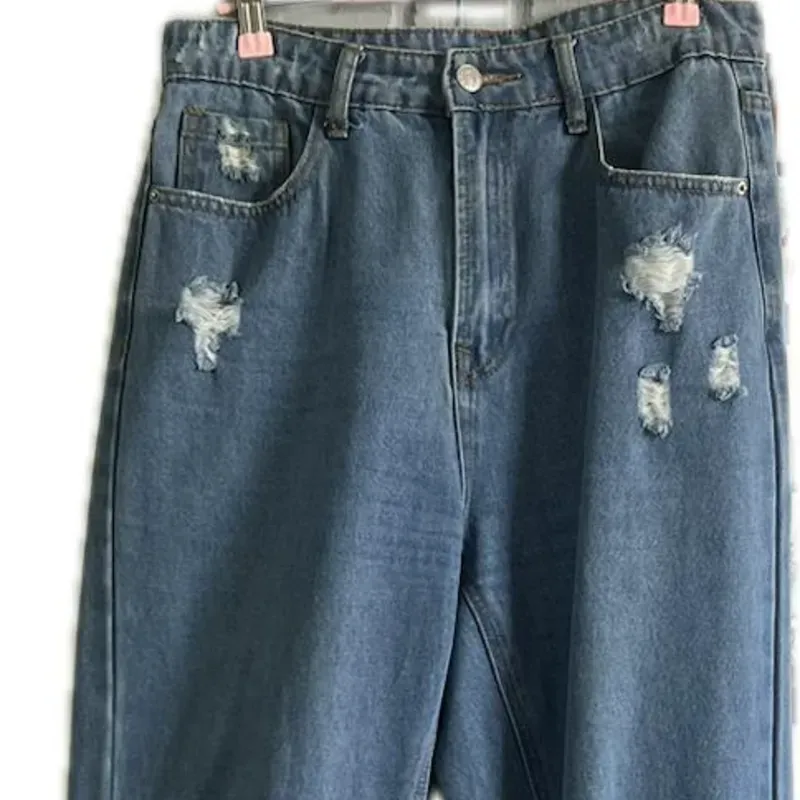 Pantalon de Mezclilla Azul Oscuro