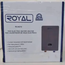 Calentador eléctrico instantáneo