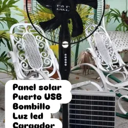 Ventilador recargable