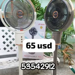 Ventilador recargable JYSUPER