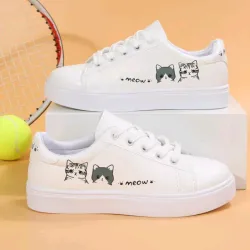 Zapatos blancos para mujer