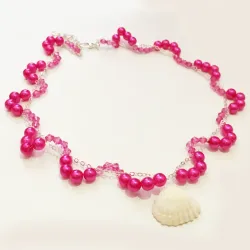 Collar Melodía de sirena Rosa 