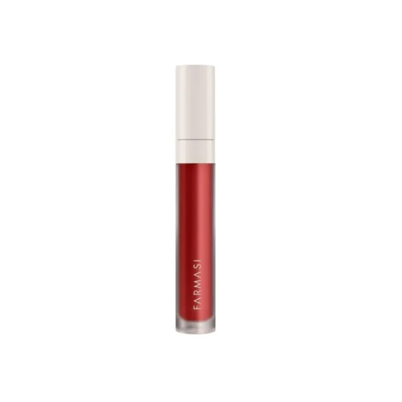 Labial rojo mate — Farmasi