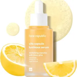 Sérum Revitalizante con Cápsulas de Jojoba y Vitamina C —Face Republic