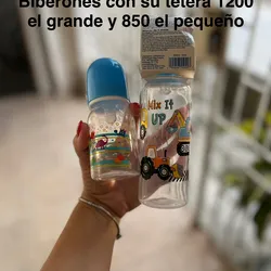 Biberones con tetera