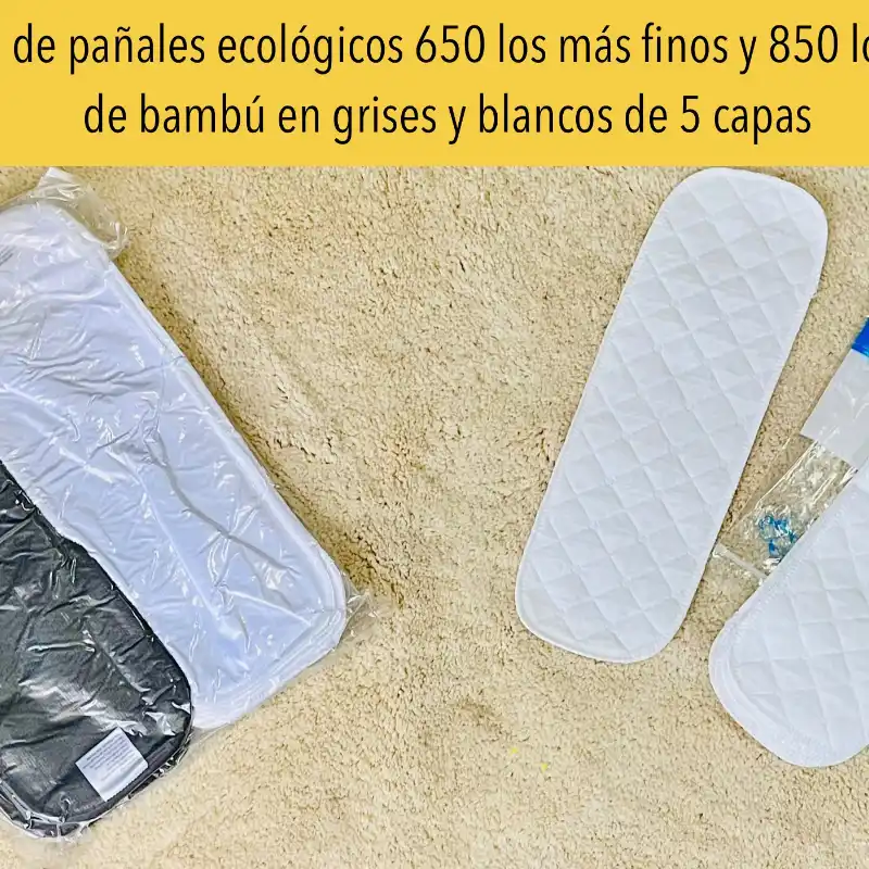 Rellenos de pañales ecológicos 