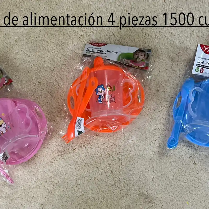 Set de alimentación (4 piezas)