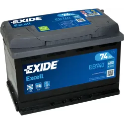 Batería Exide 12V 74 Amp