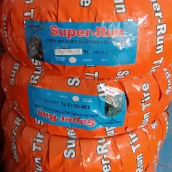 Neumático y camara Super-Rin 120/70-12 LT