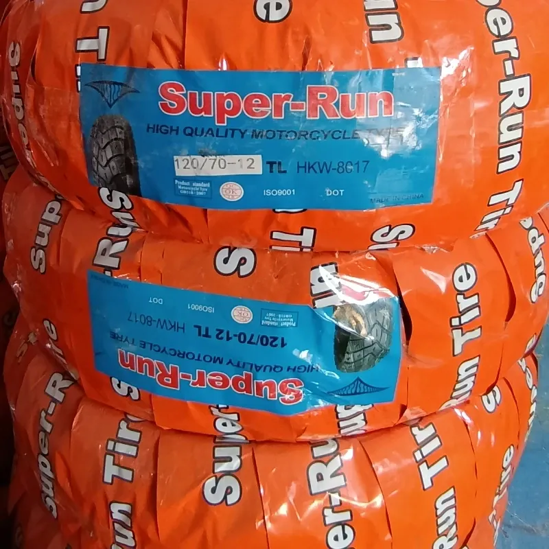 Neumático y camara Super-Rin 120/70-12 LT