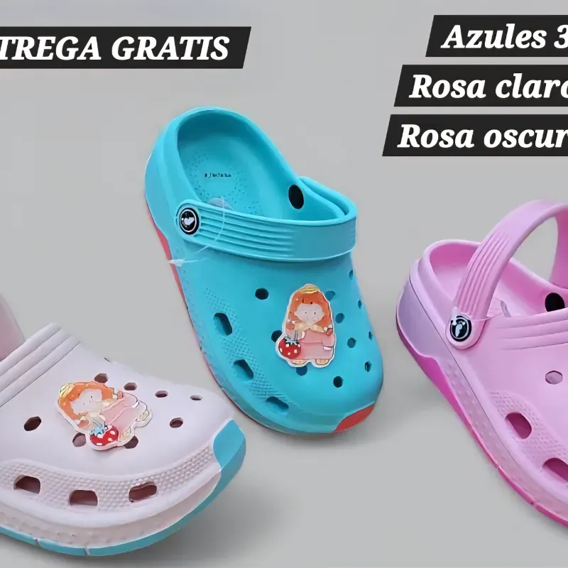 Crocs para niñas 01