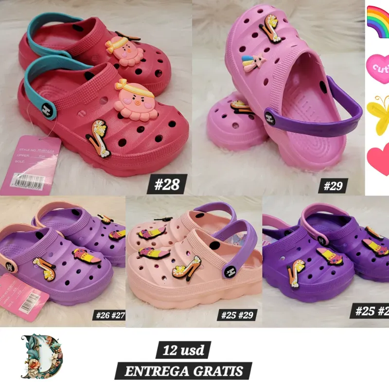 Crocs para niñas 03