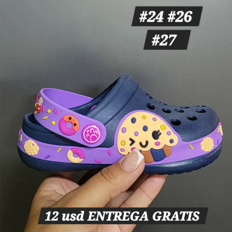 Crocs para niñas 07