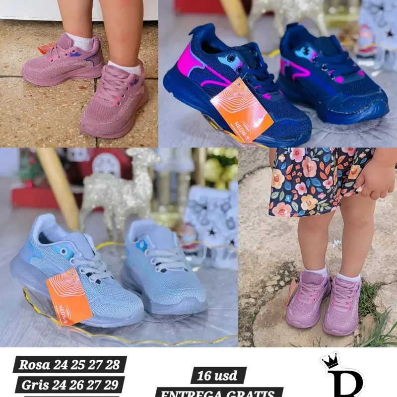 Zapatillas para niñas 👧🏽 04