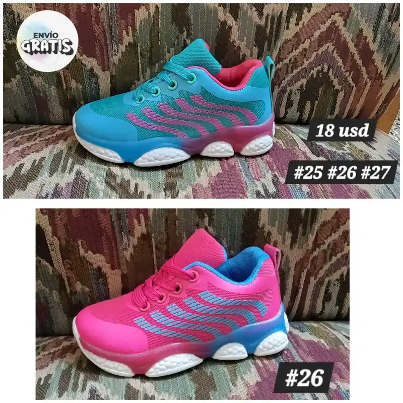 Zapatillas para niñas 👧🏽 07