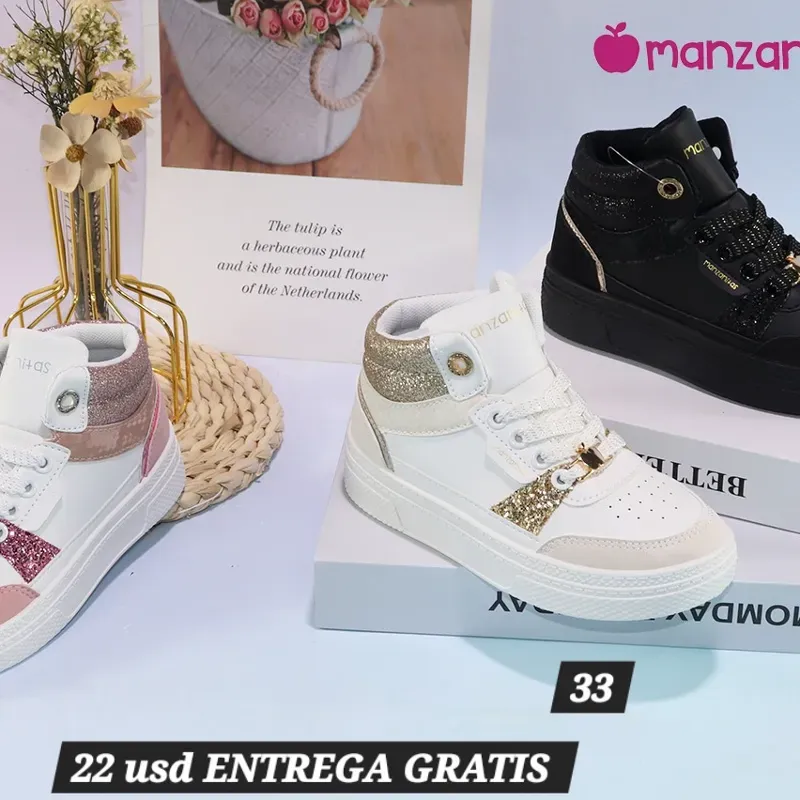 Zapatillas 👟 para niñas 👧🏽 05