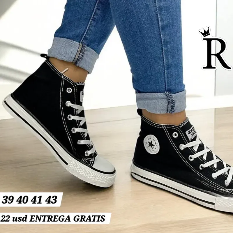 Zapatillas tipo Converse