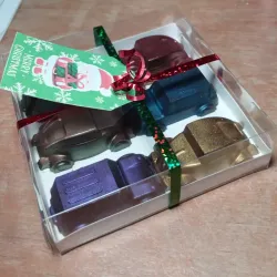 🎅🚗Cajas carritos de chocolate🚗🎅