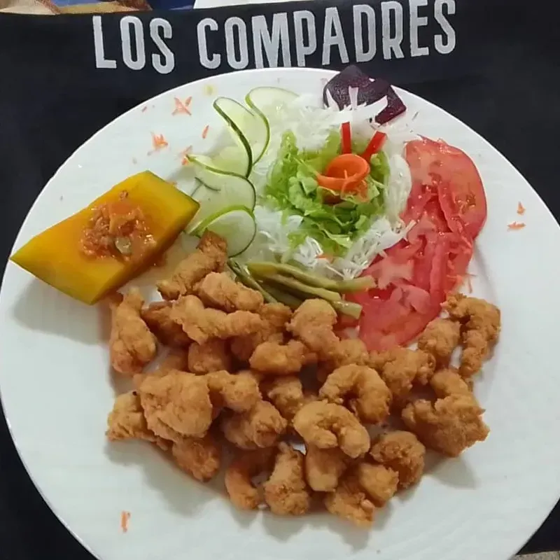 Camarones empanados 