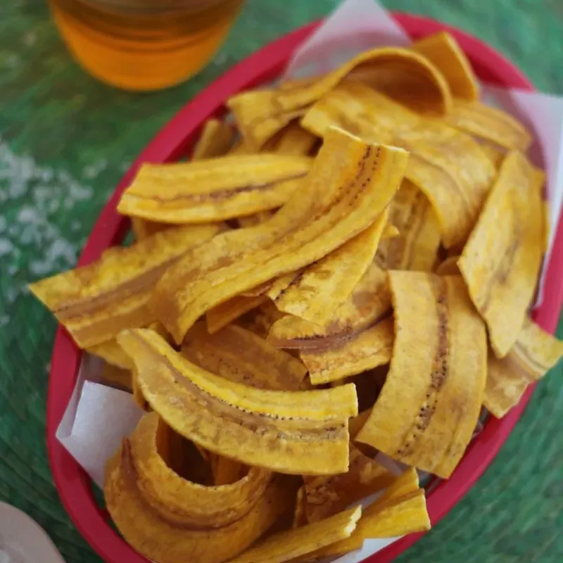 Chicharritas de plátanos 