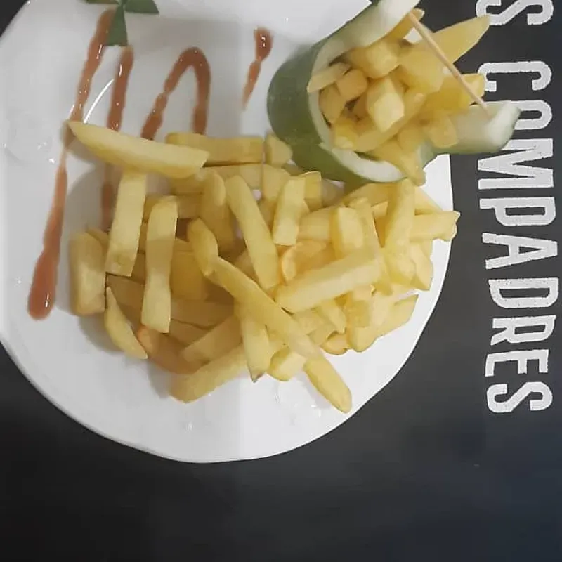 Ración de papas fritas