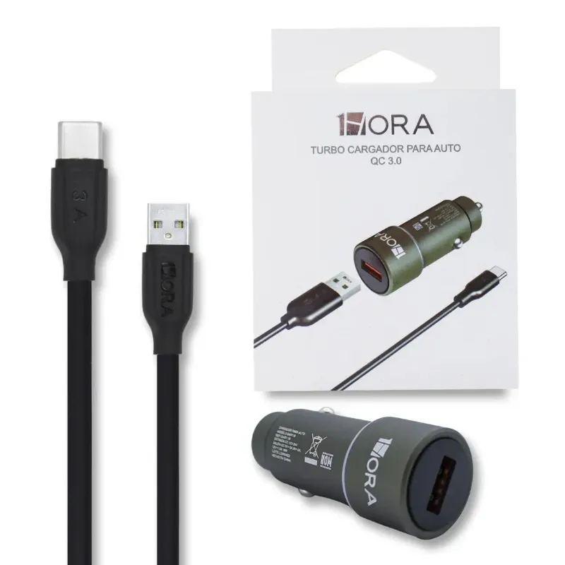 Cargador Para Auto de 3A