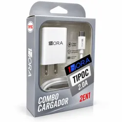 Combo Cargador Tipo C 5V 2A Modelo GAR080