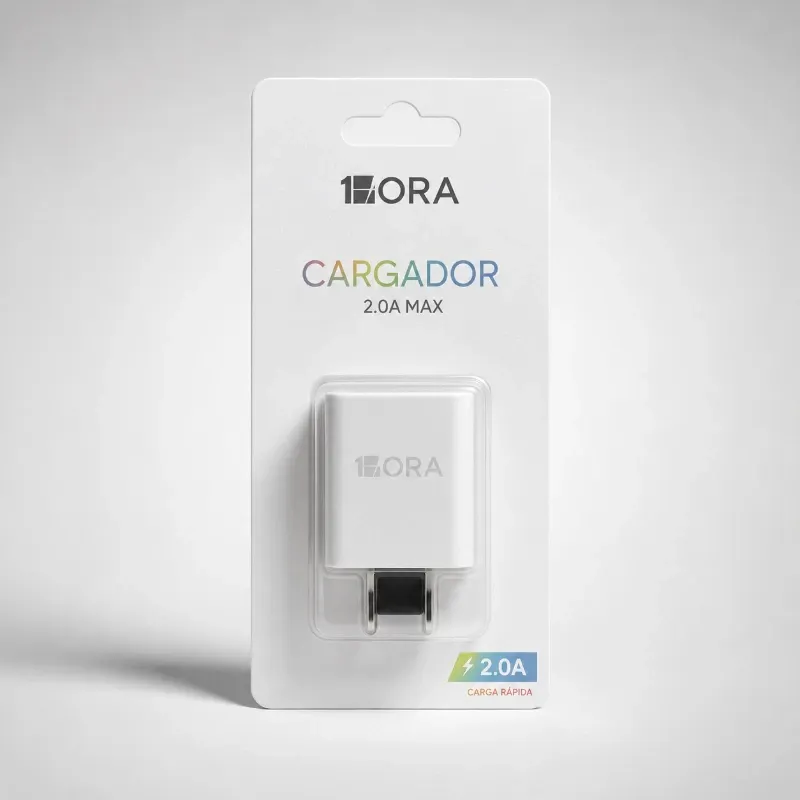 Cubo Cargador Dual 2.4a 1hora Gar129 2.4 Amp