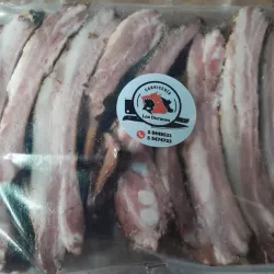 Costillas troceadas ahumadas