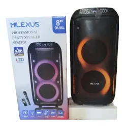 ALTAVOZ PROFESIONAL MILEXUS 8" X2 (ML-SPK-332)