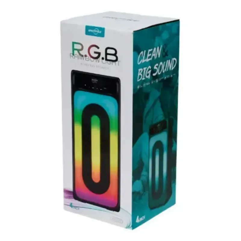 BOCINA INALÁMBRICA 4" X2 RGB
