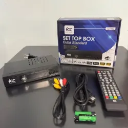 CAJA DECODIFICADORA PARA TV DIGITAL FCC